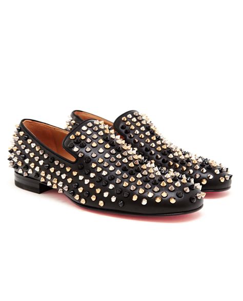 louis vuitton loafers with spikes